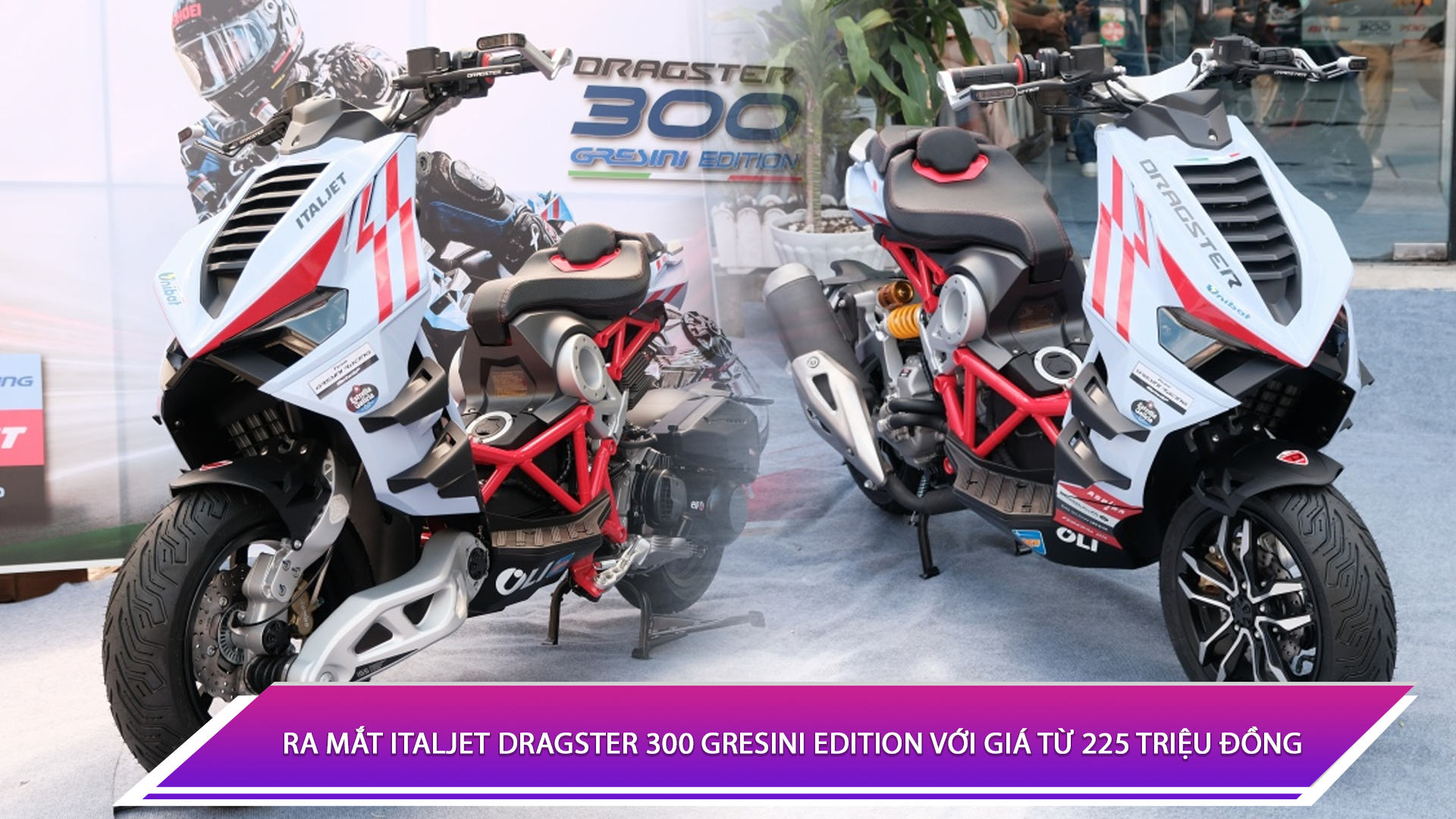 Ra mắt Italjet Dragster 300 Gresini Edition với giá từ 225 triệu đồng